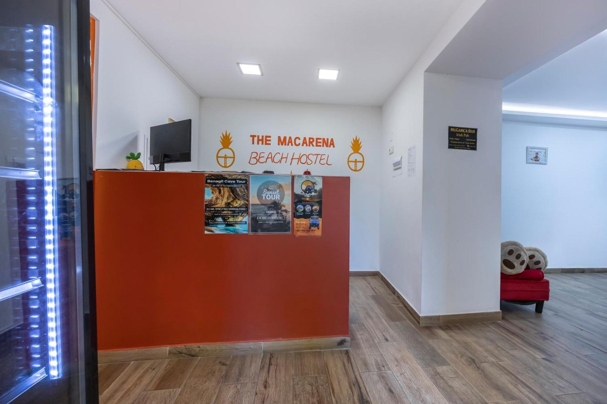The Macarena Beach Hostel Lagos Exterior foto